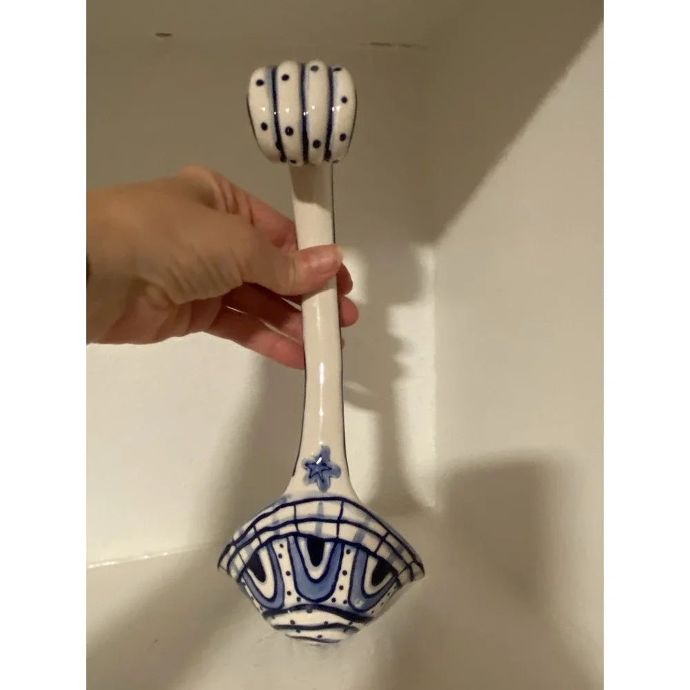 Blue Sky Come Dream With‎ Me Turtle Soup Ladle.